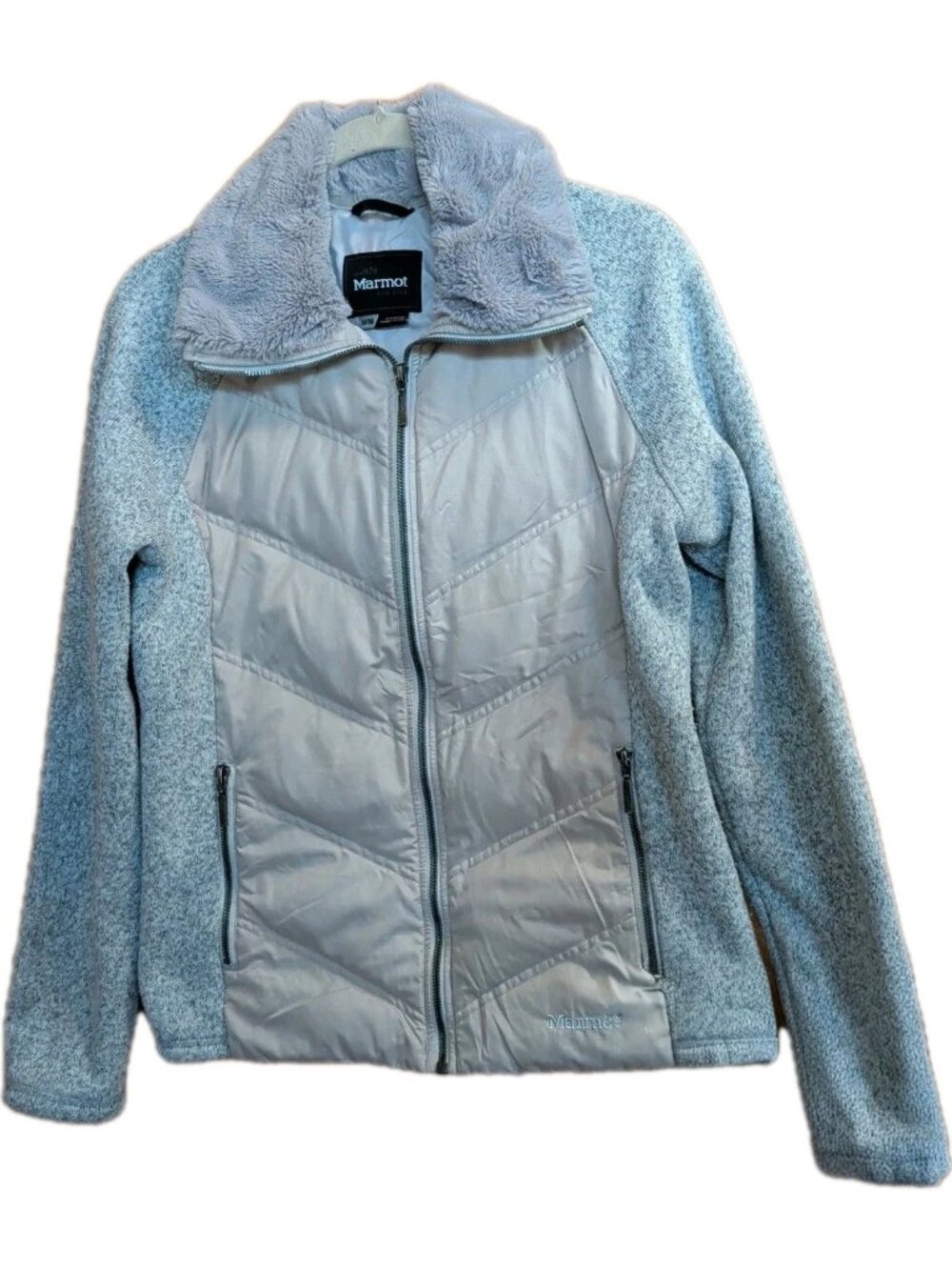 Marmot Women’s Thea 700 Fill Down Insulate Jacket Gray M Gorpcore Ski Outdoors